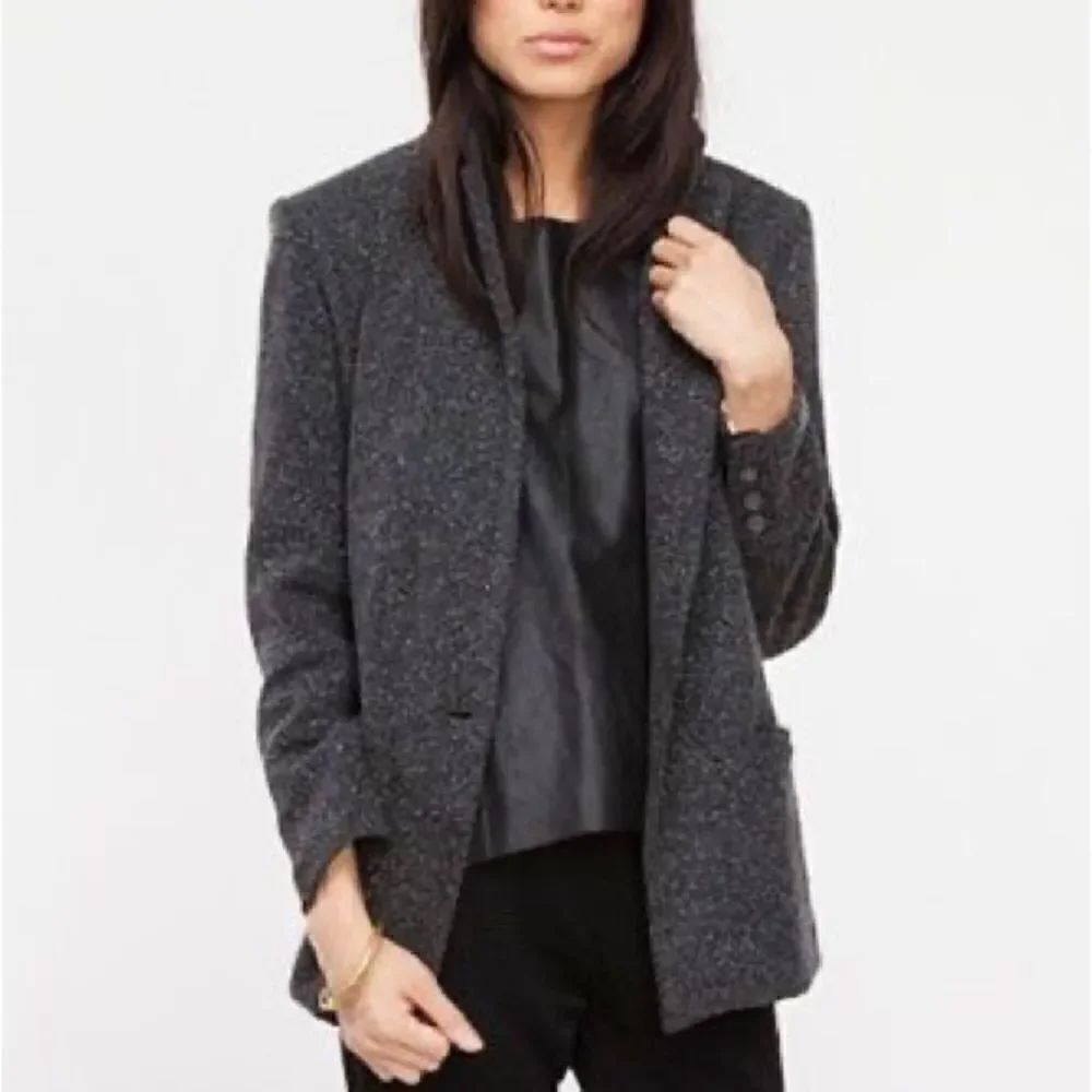 Margaux Lonnberg Ethan Blazer Wool Blend 36